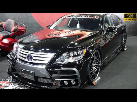 パーツ k.LS600h 4K)K-BREAK LEXUS LS600h modified - OSAKA AUTO MESSE 2018