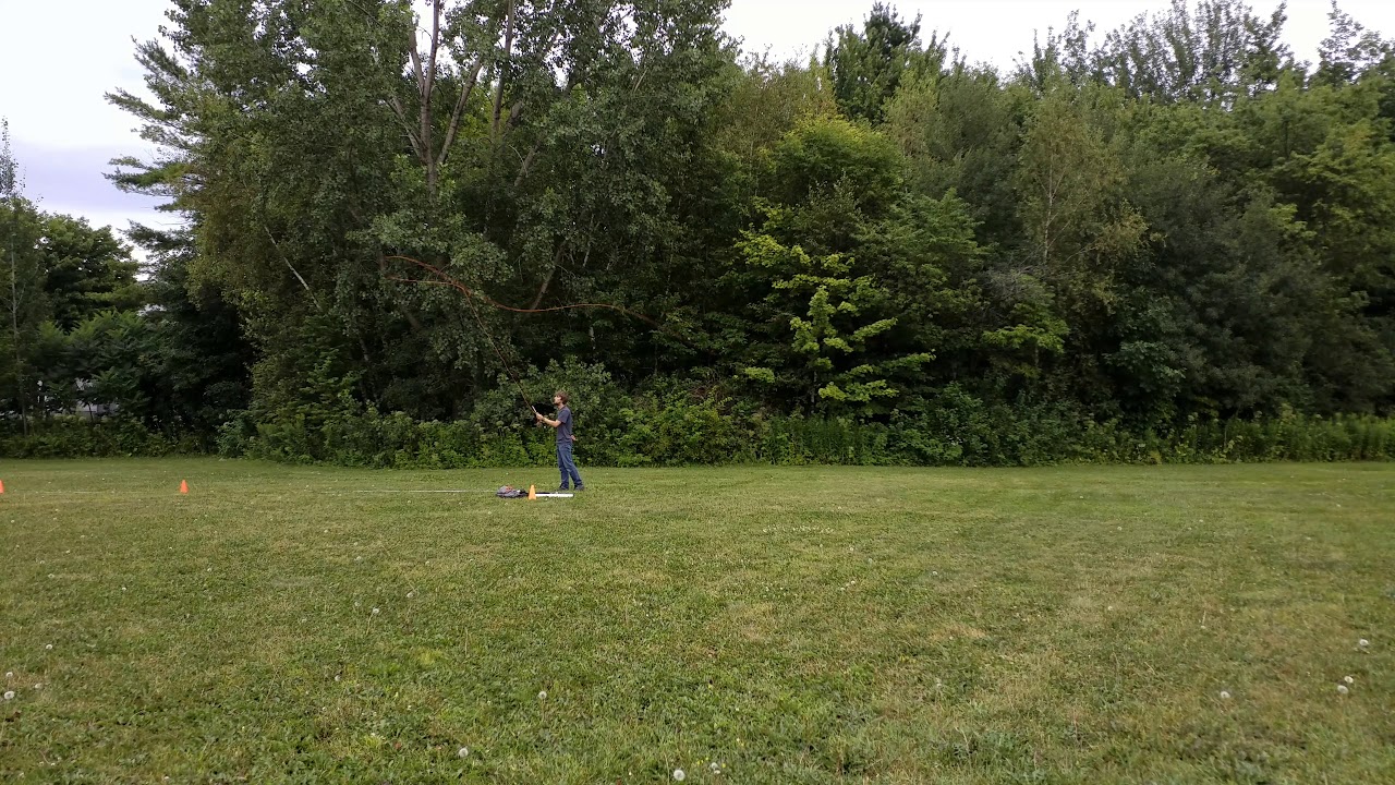 Narrow loop - Tailing loop slow motion