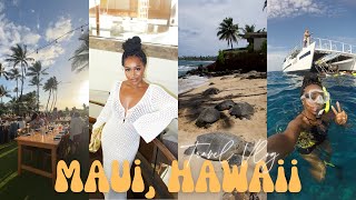 MAUI TRAVEL VLOG🌺✨: BEST LUAU IN HAWAII | ZIP LINING | SNORKEING AT MOLOKINI + MORE | ALLABOUTASH