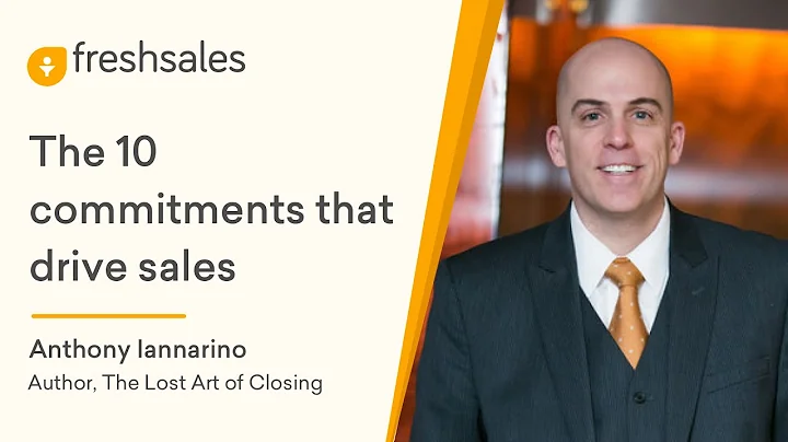 Anthony Iannarino: The 10 commitments that drive s...