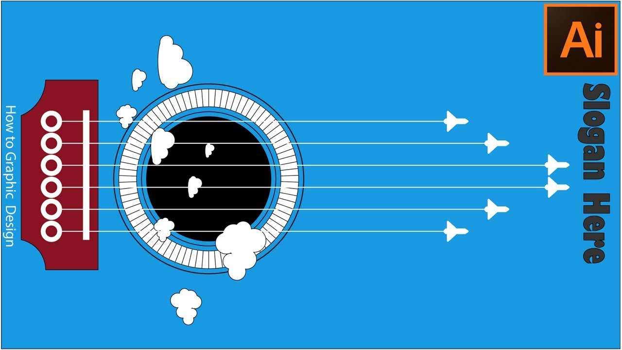 Adobe Illustrator CC Tutorial How to Make an Attractive Poster Design