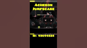 Acheron Jumpscare In Geometry Dash #shorts #geometrydash #gd