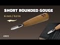 Relaxing STRYI 6 mm Adolf Yurev Profi Chisel – Smooth Wood Carving