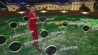 Real-time severe weather warnings for north Georgia