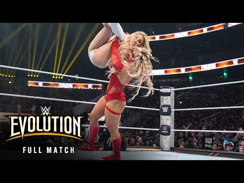FULL MATCH: Tiffany Stratton vs. Trish Stratus | WWE Women’s Title Match: Evolution 2025