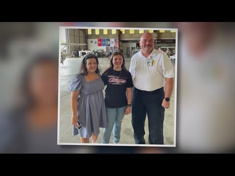 A Georgia firefighter reunites with the pregnant woman and her daughter ...