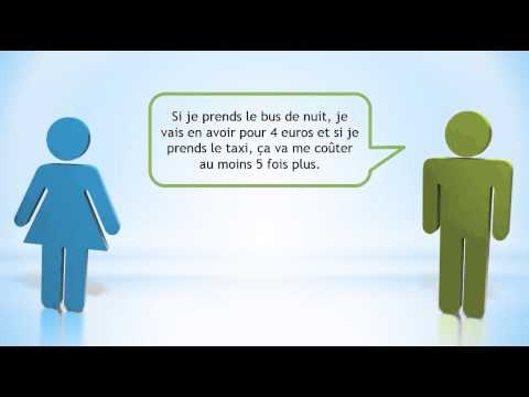 ვისწავლოთ ფრანგული # Dialogue # Le taxi c'est cher