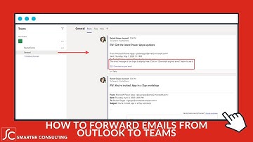 SC Tech Tip - How to Forward Emails from Outlook to Teams