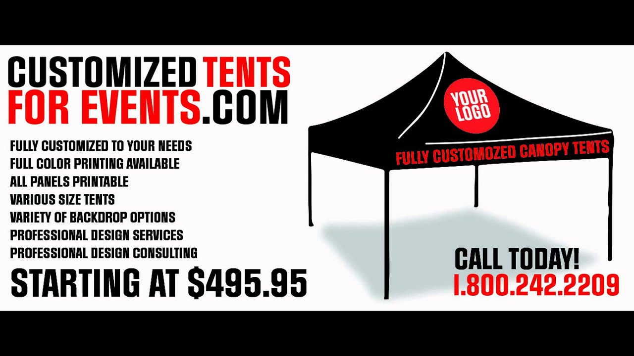 Customized Tents For Events CustomizedTentsForEvents.com