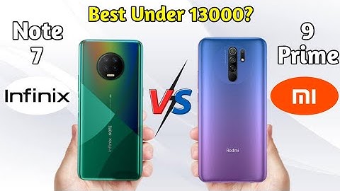 Infinix Note 7 vs Redmi 9 prime