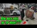 What does the top weigh for our 49 GMC Roadster Pickup?