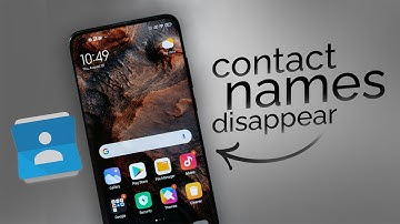 Why Did My Contact Names Disappear on Android? (explained)