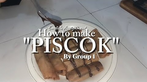 Procedure Text — How to Make Crispy Chocolate Banana | By: Group 1) 