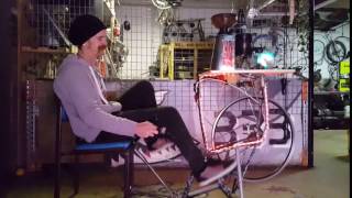 Bicycle Powered Coffee Grinder |  cnc grinding