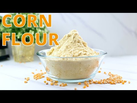 Corn Flour || How to Make Corn Flour at Home || Maize