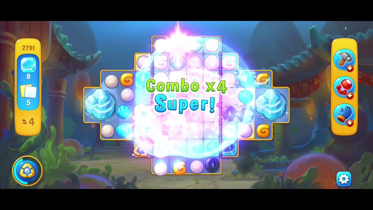 Fishdom gameplay level 2791 fail - YouTube