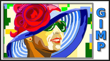 Gimp: WPAP Pop Art Portrait in Gimp