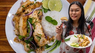 Thai Crispy Chicken Salad - Episode 293