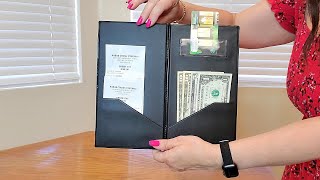 Restaurant Server Books for Waitress and Waiters - Check Presenters