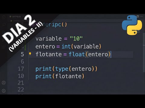 Variables II en Python (Día 2) | Reto 30 Días de Programación desde Cero
