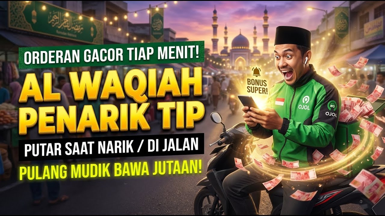 BUKA PINTU LANGIT! Dzikir Pagi Al Waqiah Pelancar Rezeki Sepanjang Bulan Puasa