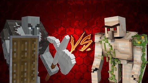 Mutant Evoker vs Mutant Iron Golem