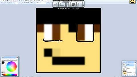 Drawing 101 | how to draw minecraft faces using paint.net |