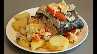 Рыба Сиг в духовке с картошкой! ПОДРОБНО Рыба Сиг в духовке с картошкой! ПОДРОБНО