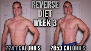 Reverse diet progress / update week 3 - of dieting saw another drop in
the scale, see what paul revelia did to my macros response. ...