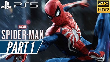 SPIDER-MAN REMASTERED (PS5) Walkthrough Gameplay PART 1 [4K 60FPS HDR] - No Commentary