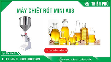 Máy chiết rót mini bằng tay A03| 0899069269