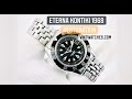 Eterna Super Kontiki from 1968 Restoration - Refinish of a rare Vintage Watch (ASMR)