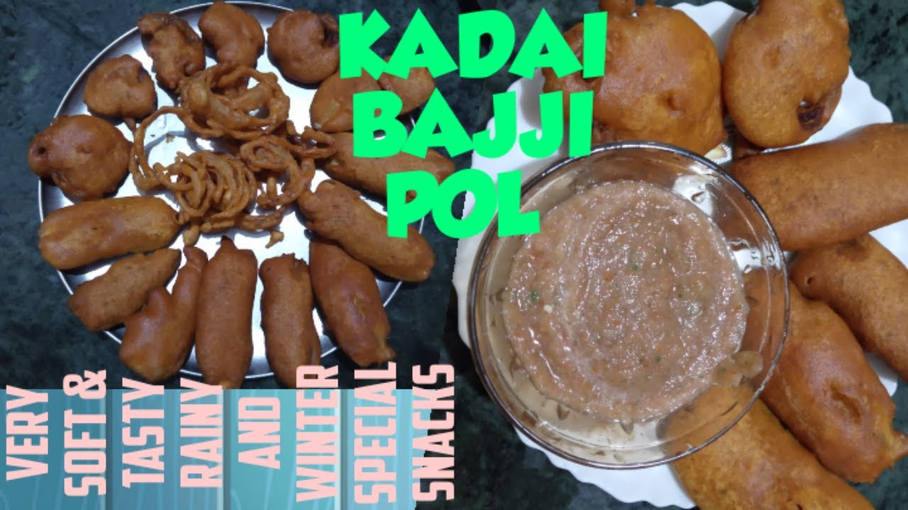 BAJJI || Vaazhaikai Kadai Bajji Pol || AKSHAYAM FOODS 🙏 || Try it ...