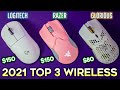 2021 Top 3 WIRELESS Gaming Mice - Which is the ABSOLUTE BEST?(G Pro Superlight vs Viper vs Model O)