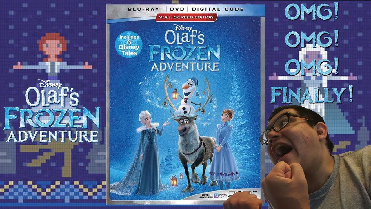 It's Finally Here!!!! The Olaf's Frozen Adventure Blu-Ray Combo Pack ...