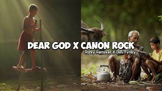 VIRAL TIKTOK!!|| DJ DEARGOD X CANON ROCK FULL BASS||Rizky Remixer X Dini Fvnky(NEW REMIX 2022!!)