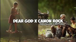 VIRAL TIKTOK!!|| DJ DEARGOD X CANON ROCK FULL BASS||Rizky Remixer X Dini Fvnky(NEW REMIX 2022!!)