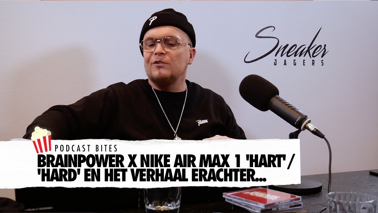 Brainpower x Nike Air Max 1 'Hart' / 'Hard' en het verhaal erachter |  Sneakerjagers 'On Air' S02E02 - YouTube