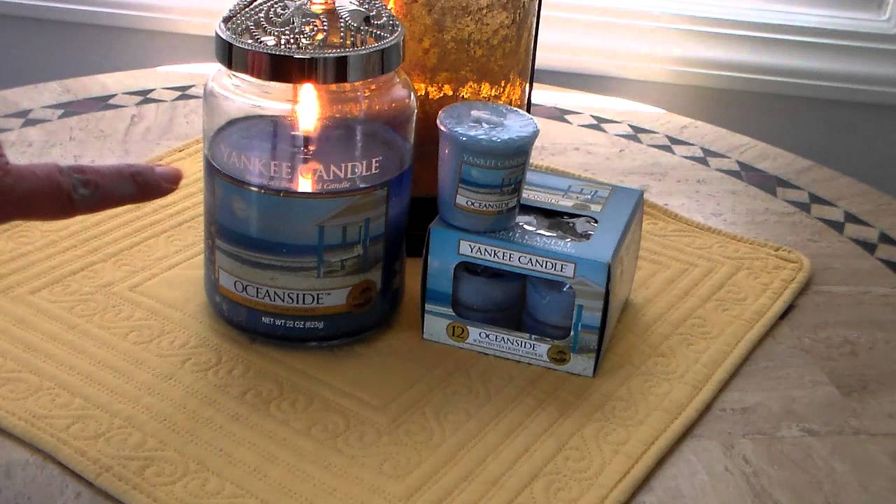 Yankee Candle Review "Oceanside" YouTube