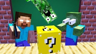 Monster School : FUNNY LUCKY BLOCK CHALLENGE - Minecraft Animation