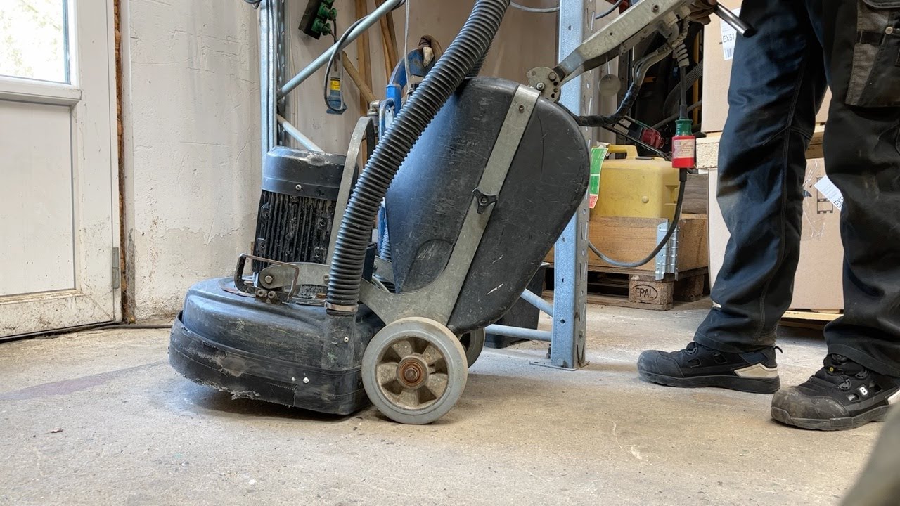 Køb Gulvsliber HTC 420 m frekvensomformer på Klaravik