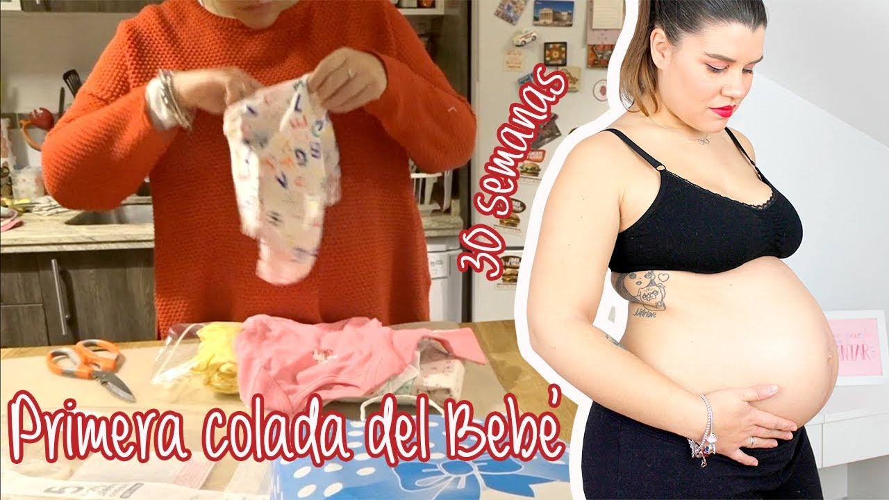 - VLOG 15 FEB / 170 - 30 Semanas de Embarazo + Primera Colada del Bebé! + Su armario por dentro! diya tailors