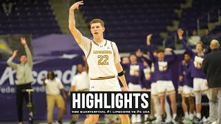 Highlights: #1 Lipscomb vs. #10 UCA, 2025 MBB Championship Quarterfinal