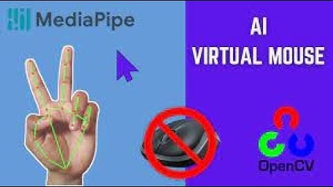 Create A Virtual Mouse Using python || Python Project || AI Powered Mouse || open cv