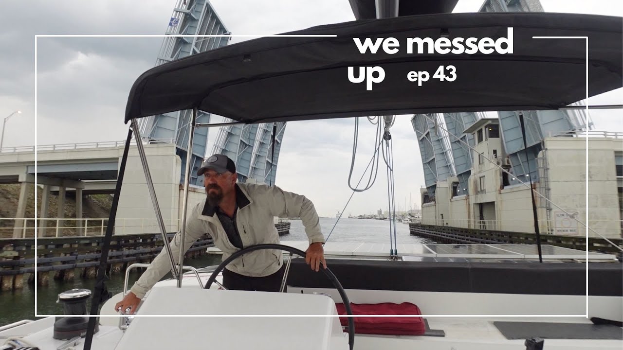 ANOTHER DAY OF FIRSTS//Sailing from Ft Pierce to Cape Canaveral-Episode 43