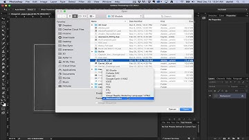 Photoshop - 3D Menu - New 3D Layer from File