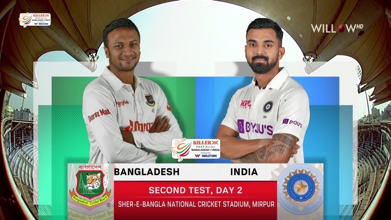Day 2 Highlights 2nd Test, Bangladesh vs India 2nd Test Bangladesh