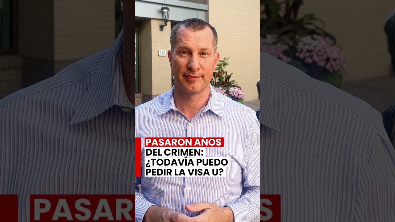 ¿Puedes aplicar para la visa U años después de haber sido victima de un crimen en Estados Unidos?