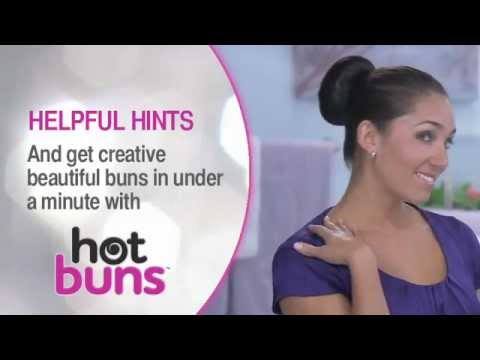 Learn How To Create Beautiful Buns With Hot Buns Hair Accessories