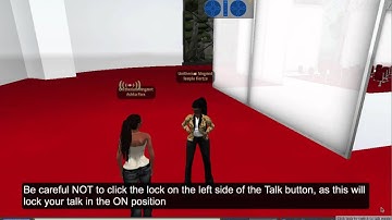 SL Viewer 1 - Voice Chat Tutorial